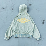 9090 × umbro Denim Zip Hoodie