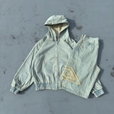 9090 × umbro Denim Zip Hoodie