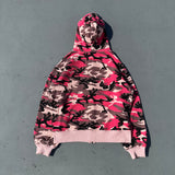 King Logo Thermal Zip Hoodie