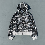 King Logo Thermal Zip Hoodie