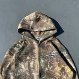 King Logo Thermal Zip Hoodie