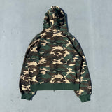 King Logo Thermal Zip Hoodie