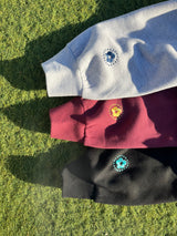 writing flower logo sweat