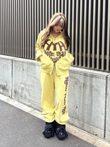 VINTAGE HEART LOGO SWEAT PANTS