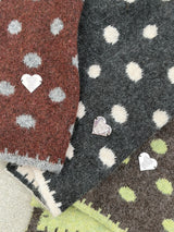 polka dot reversible muffler