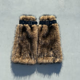 Faux Fur Leg Warmer【9090 girl】