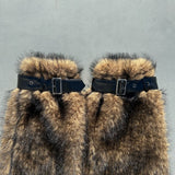 Faux Fur Leg Warmer【9090 girl】