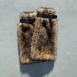 Faux Fur Leg Warmer【9090 girl】