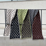 polka dot reversible muffler
