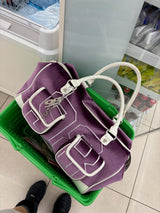 98 velours boston bag