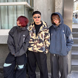 n徽標技術山地大衣