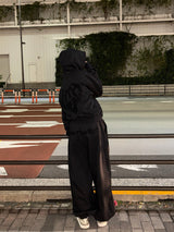 glitter back logo sweat pants