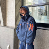 n徽標技術山地大衣