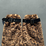 Faux Fur Leg Warmer【9090 girl】