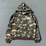 90 Logo Assort Zip Hoodie