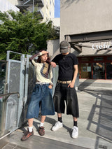 各種寬鬆牛仔短褲