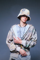 King Logo Thermal Zip Hoodie