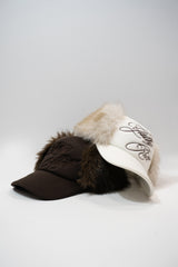 フェイクファーキャップ