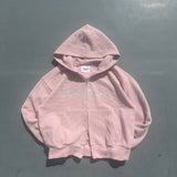 SC logo thermal zip hoodie