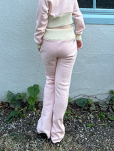 Rib Sweat Tuck Pants