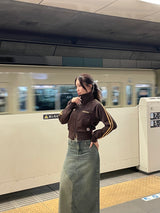 키스 스탠드 칼라 트랙 재킷