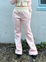 Rib Sweat Tuck Pants