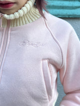 rib stand sweat jacket