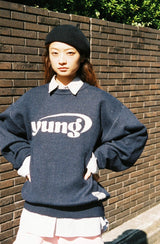 Young Logo JQ Knit