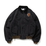 vintage like wash duck jacket