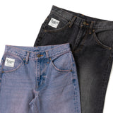 blast damage flare denim