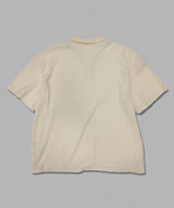 Waffle polo shirt