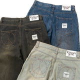 YS寬鬆的牛仔褲褲子