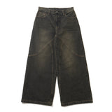 YS寬鬆的牛仔褲褲子