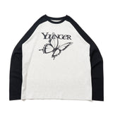 butterfly linger ls tee