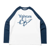 butterfly linger ls tee