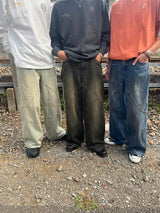 YS寬鬆的牛仔褲褲子