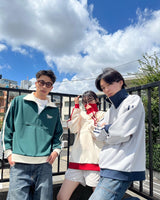 YS半拉鍊軌道夾克