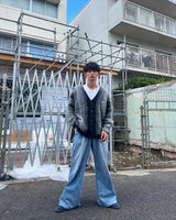 MULCH STRIPE MOHAIR CARDIGAN