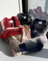 MULCH STRIPE MOHAIR CARDIGAN