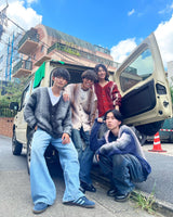 MULCH STRIPE MOHAIR CARDIGAN