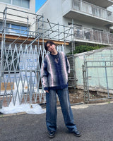 MULCH STRIPE MOHAIR CARDIGAN