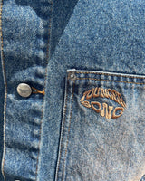 vintage patch denim jacket-2