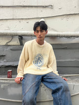 Globe徽標透明編織