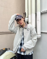 vintage like wash duck jacket