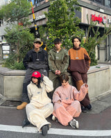 switching fleece half zip