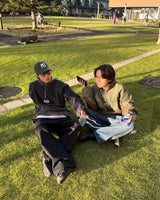 switching fleece half zip