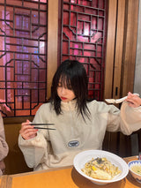 switching fleece half zip