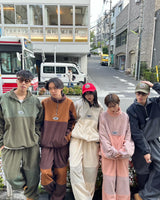 switching fleece half zip