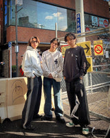 側線突破直牛仔布