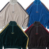 Velours Half Zip Track Jacket